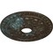 Ekena Millwork Warsaw Ceiling Medallion (Canopies up to 3 1/2"), 18"OD x 3 1/2"ID x 1 3/8"P, Bronze Blue Patina CM18WABBS - alternate 4